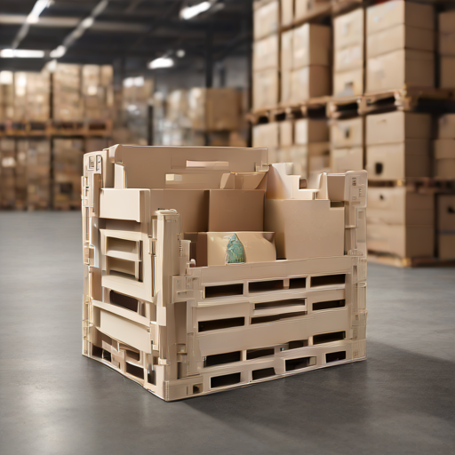 Afbeelding van Herbruikbare vouwkratten: wanneer zijn ze nuttig?