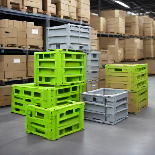 Afbeelding van Herbruikbare vouwkratten voor transport: Is het legaal?