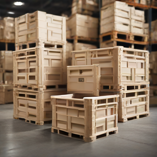 Afbeelding van Herbruikbare Vouwkratten: Duurzaamheid en Functionaliteit