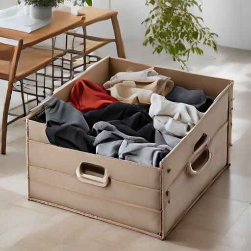 Afbeelding van Herbruikbare vouwkratten voor het vervoeren van kleding