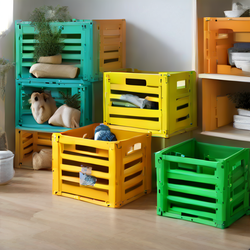 Afbeelding van Herbruikbare vouwkratten online met korting kopen