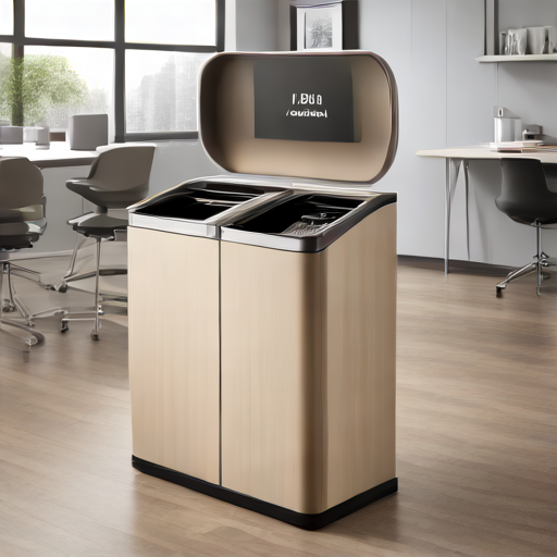 Afbeelding van Multifunctionele afvalemmers voor het kantoor kiezen