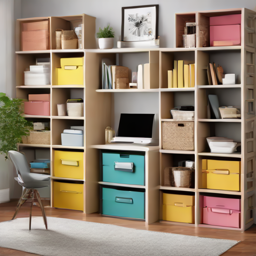 Afbeelding van Maak zelf opvouwbare opslagkratten in een handomdraai