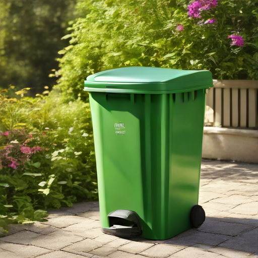 Afbeelding van Onderhoudstips voor plastic pedaalemmers in de tuin