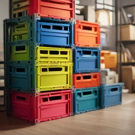 Afbeelding van Ontdek de verschillende soorten opvouwbare opslagkratten