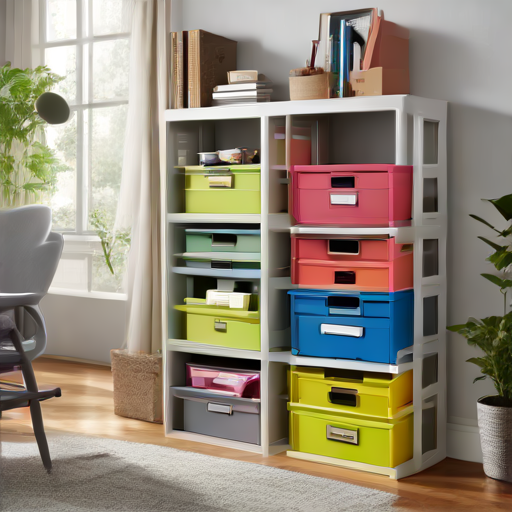 Afbeelding van Verbeter uw opvouwbare opslagkratten organisatie met deze tips