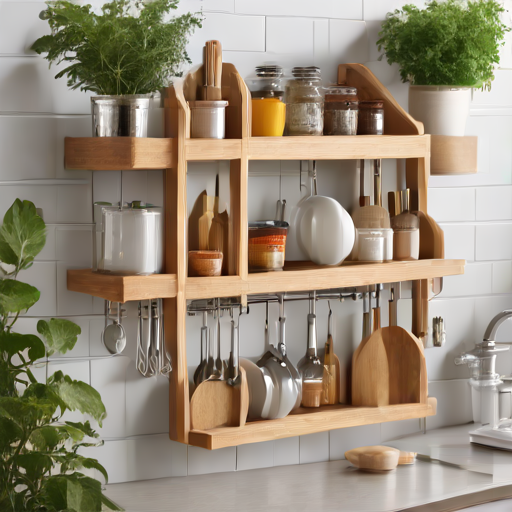 Afbeelding van Maak je eigen multifunctionele keukenrekken met DIY-projecten