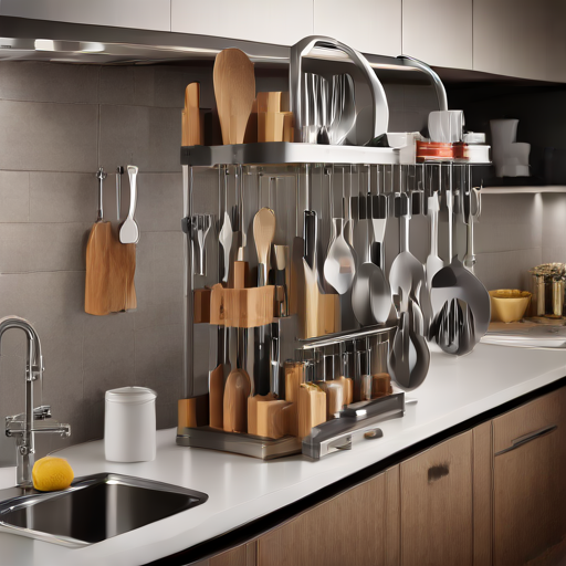 Afbeelding van Tips voor de beste multifunctionele keukenrekken