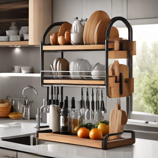 Afbeelding van Multifunctionele Keukenrekken: De Trend van 2023