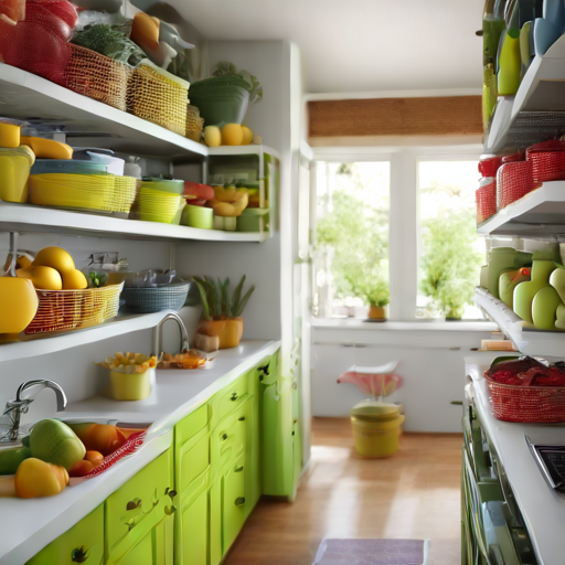 Afbeelding van Gebruik plastic opbergmandjes in de keuken effectief