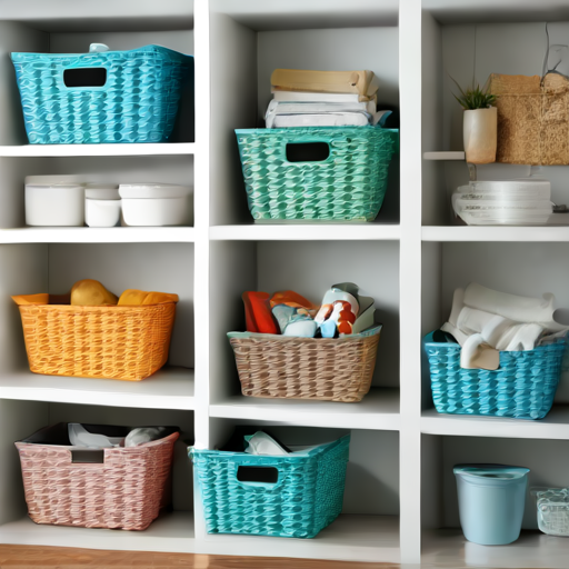 Afbeelding van Duurzame plastic opbergmandjes: de beste keuze