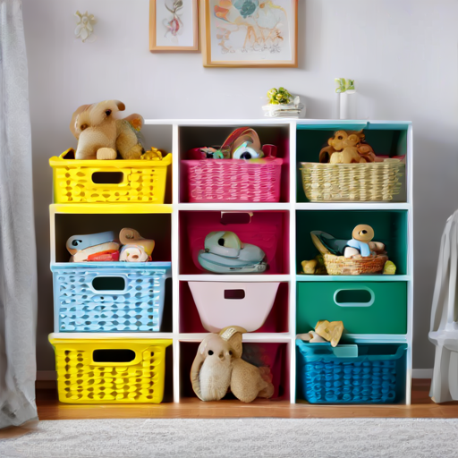 Afbeelding van Top plastic opbergmandjes voor speelgoed in 2023