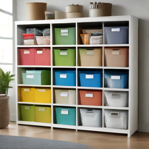 Afbeelding van Verbeter de organisatie van plastic opbergmandjes