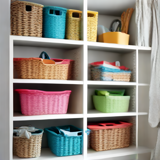 Afbeelding van Organiseer je plastic opbergmandjes in recordtijd