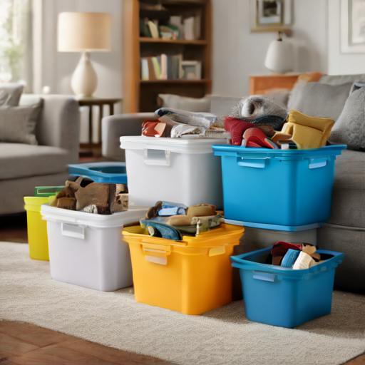 Afbeelding van Beste tips voor plastic opbergmandjes tijdens verhuizing