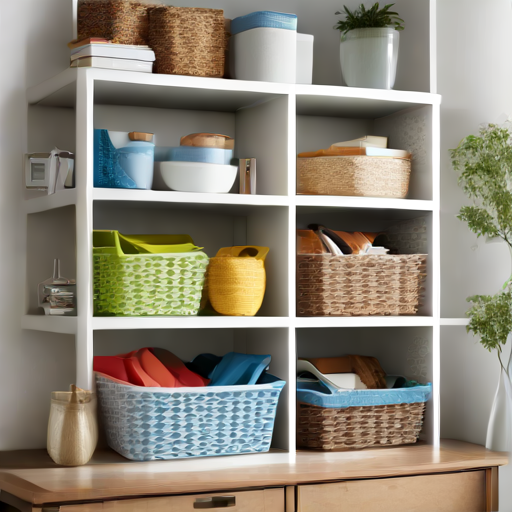 Afbeelding van Hoeveel plastic opbergmandjes heb ik nodig voor mijn spullen?