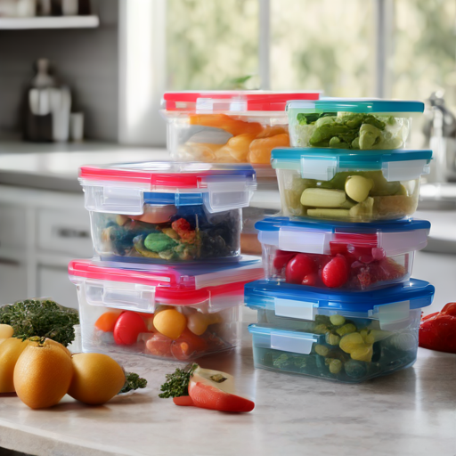 Afbeelding van Veilig Bewaren van Plastic Lunchboxen: Tips en Tricks