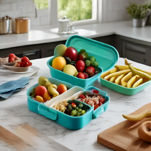 Afbeelding van Ontdek de voordelen van plastic lunchboxen voor je lunch