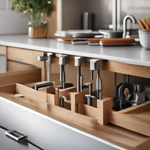 Afbeelding van Ontdek Multifunctionele Keukenladeklemmen voor Efficiëntie