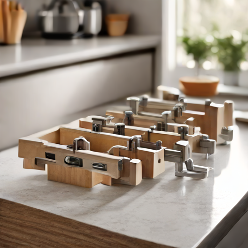 Afbeelding van Multifunctionele keukenladeklemmen: optimaal gebruik in de keuken