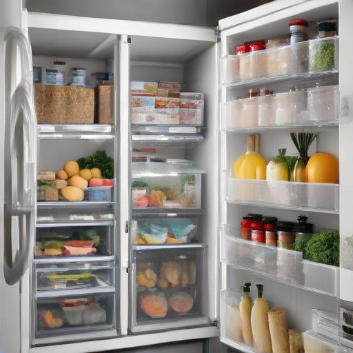 Afbeelding van Organiseer je koelkast met plastic organizers voor meer ruimte