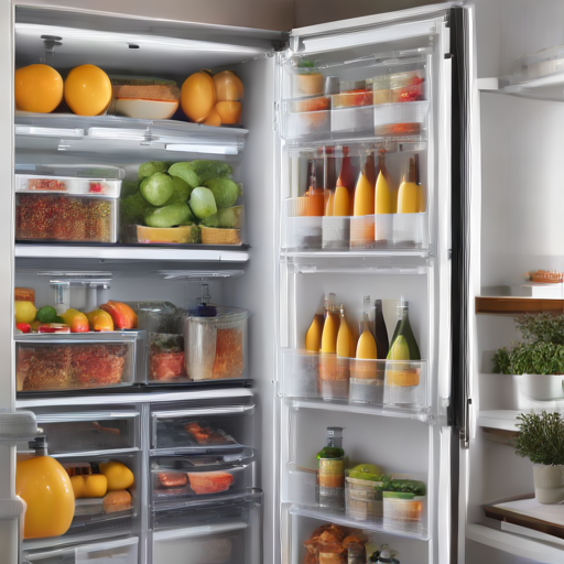 Afbeelding van Bespaar Ruimte met Plastic Koelkastorganizers