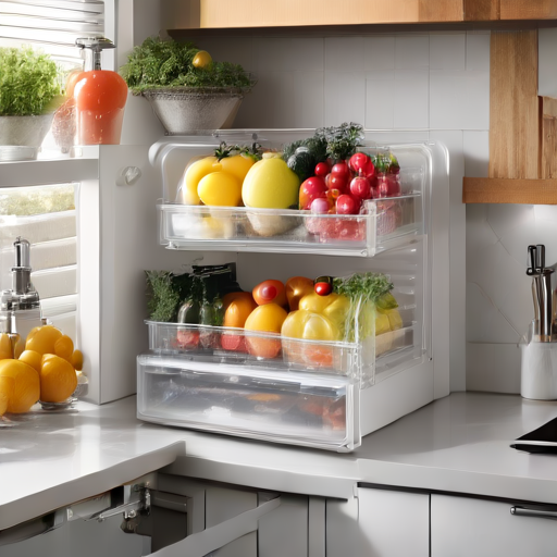 Afbeelding van Decoreren van plastic koelkastorganizers: Maak ze uniek