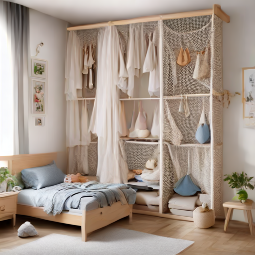 Afbeelding van Multifunctionele Opbergnetten voor Kleding Gebruik