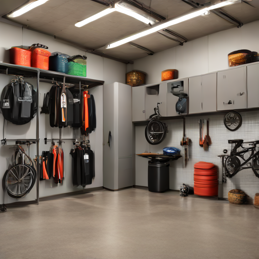 Afbeelding van Organiseer je garage met multifunctionele opbergnetten