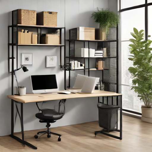 Afbeelding van Multifunctionele opbergnetten voor kantoorbenodigdheden?