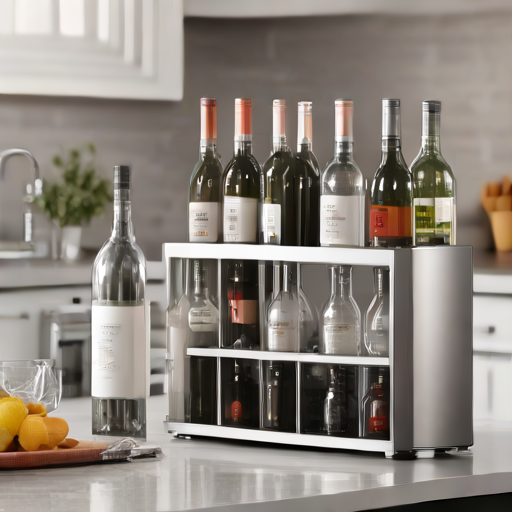 Afbeelding van Herbruikbare flessenorganizers voor diverse flessen