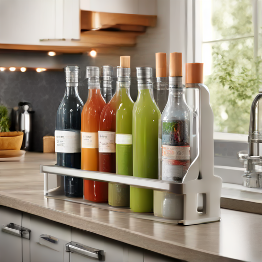 Afbeelding van Herbruikbare flessenorganizers: DIY-projecten maken het mogelijk