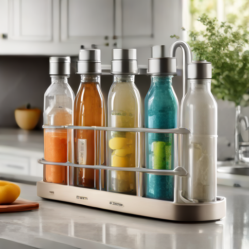 Afbeelding van Herbruikbare flessenorganizers voor afvalreductie