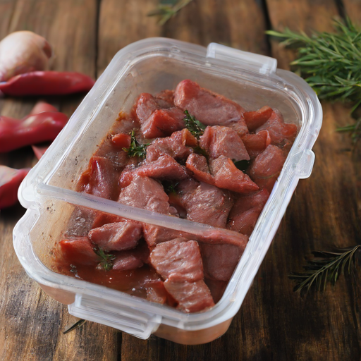 Afbeelding van Wanneer plastic vleesmarinadebakken gebruiken?