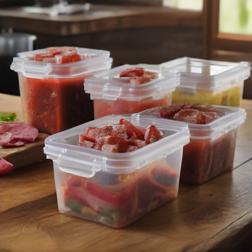 Afbeelding van Goedkoopste plastic vleesmarinadebakken kopen