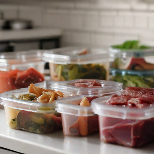 Afbeelding van Plastic Vleesmarinadebakken: Een Keukenrevolutie