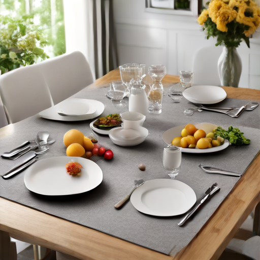 Afbeelding van Multifunctionele placemats: Meer dan alleen decoratie