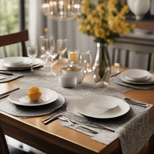 Afbeelding van Multifunctionele placemats en wasmachine: wat je moet weten