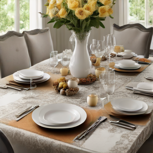 Afbeelding van Stijlvolle multifunctionele placemats voor elke tafel