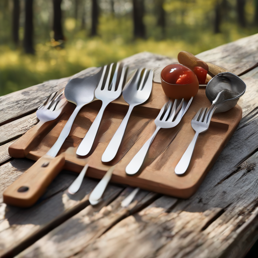 Afbeelding van Beste herbruikbare besteksets voor camping avonturen