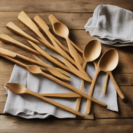 Afbeelding van Herbruikbare besteksets van bamboe zelf maken