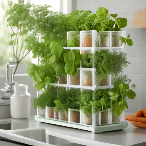 Afbeelding van Optimaliseer je tuin met plastic kruidenrekjes