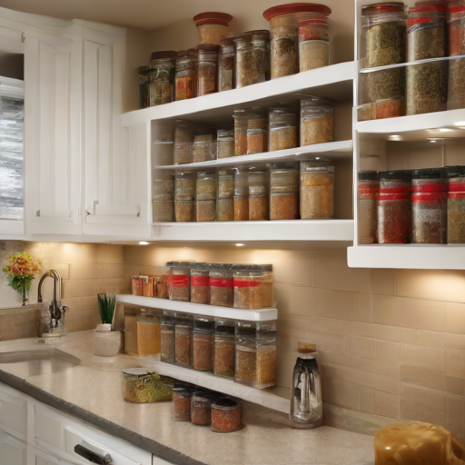 Afbeelding van Bevestig plastic kruidenrekjes eenvoudig aan de muur