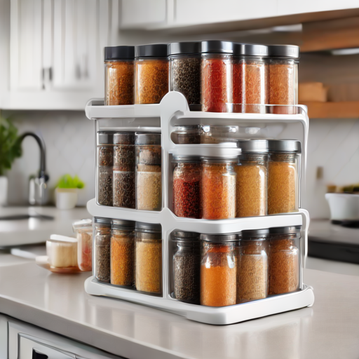 Afbeelding van Veiligheid van plastic kruidenrekjes voor voedselopslag