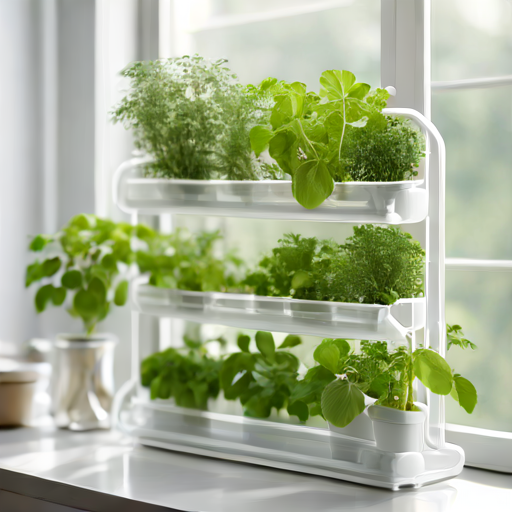 Afbeelding van Geschikte plastic kruidenrekjes voor vensterbanken
