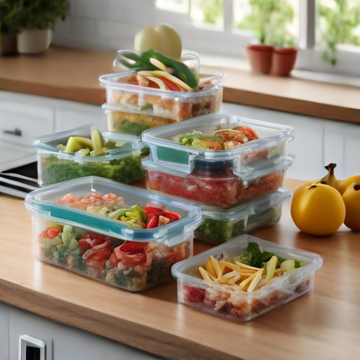Afbeelding van Multifunctionele broodtrommels voor meal prepping