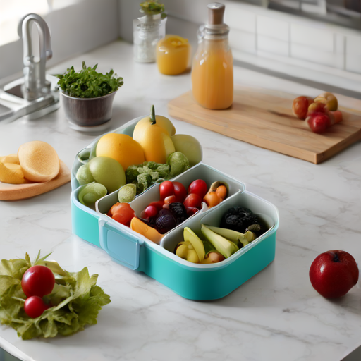 Afbeelding van Combineer multifunctionele broodtrommels met lunchaccessoires