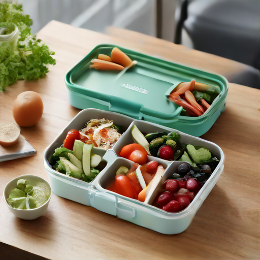 Afbeelding van Multifunctionele Broodtrommels voor een Gezonde Lunch