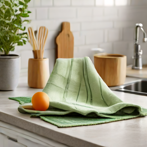 Afbeelding van Herbruikbare Vaatdoeken: Duurzaam en Efficiënt in de Keuken