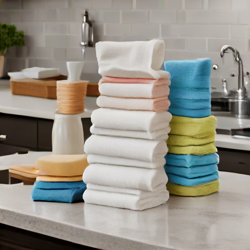 Afbeelding van Herbruikbare en wegwerp vaatdoeken combineren: tips